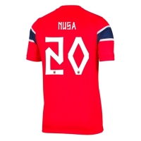 Camiseta Noruega Antonio Nusa #20 Primera Equipación Replica Mundial 2026 mangas cortas